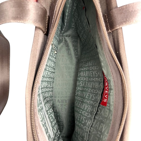 Harveys Seatbelt Handbag‎ Tote Dark Brown Woven Shoulder Bag - Picture 10 of 12